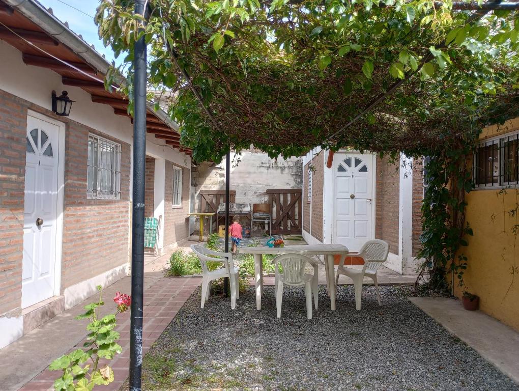 En have udenfor Cabañas de Descanso Céntricas Cosquín