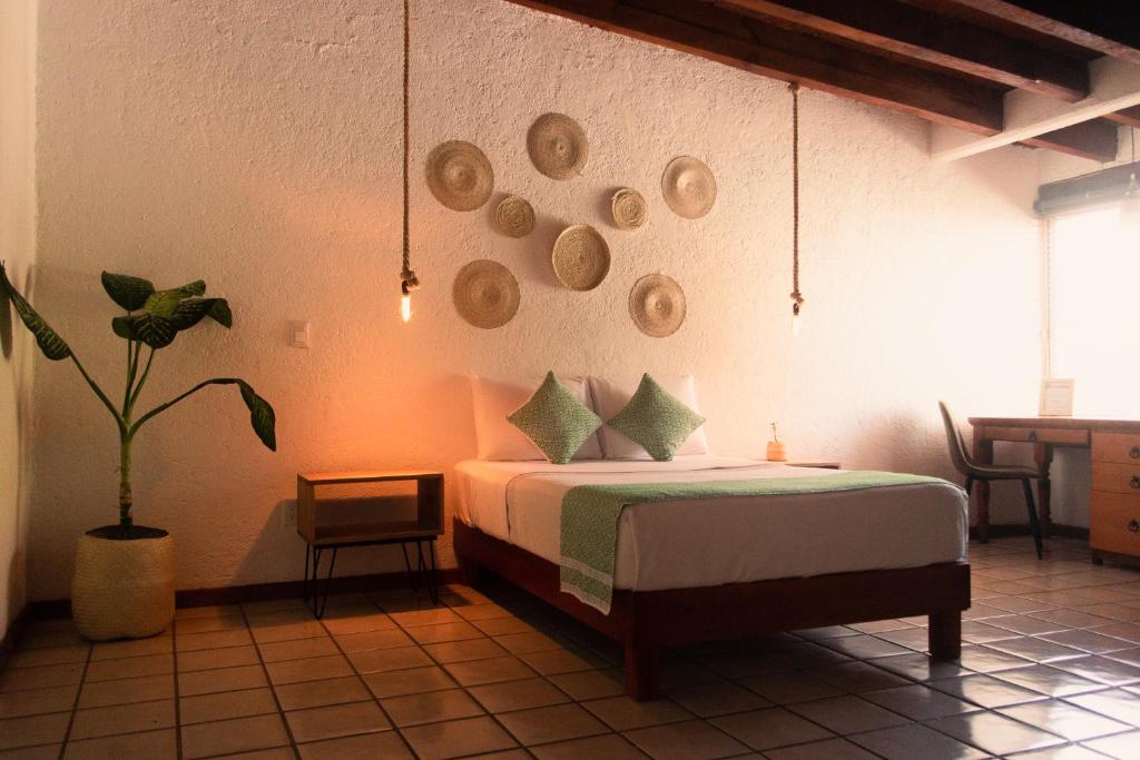 Postel nebo postele na pokoji v ubytování Casa Mayo B&B