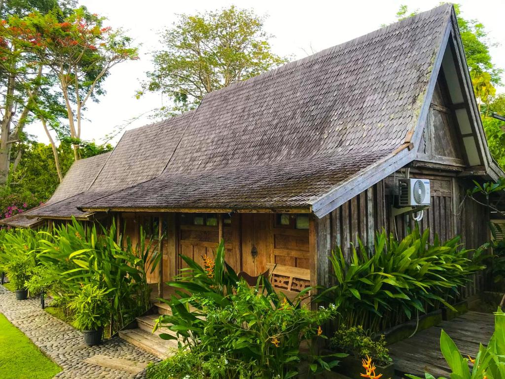 Zahrada ubytování Chanteak Bali - Teak House 3