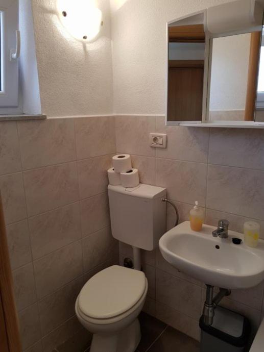 Kúpeľňa v ubytovaní Apartment Murva