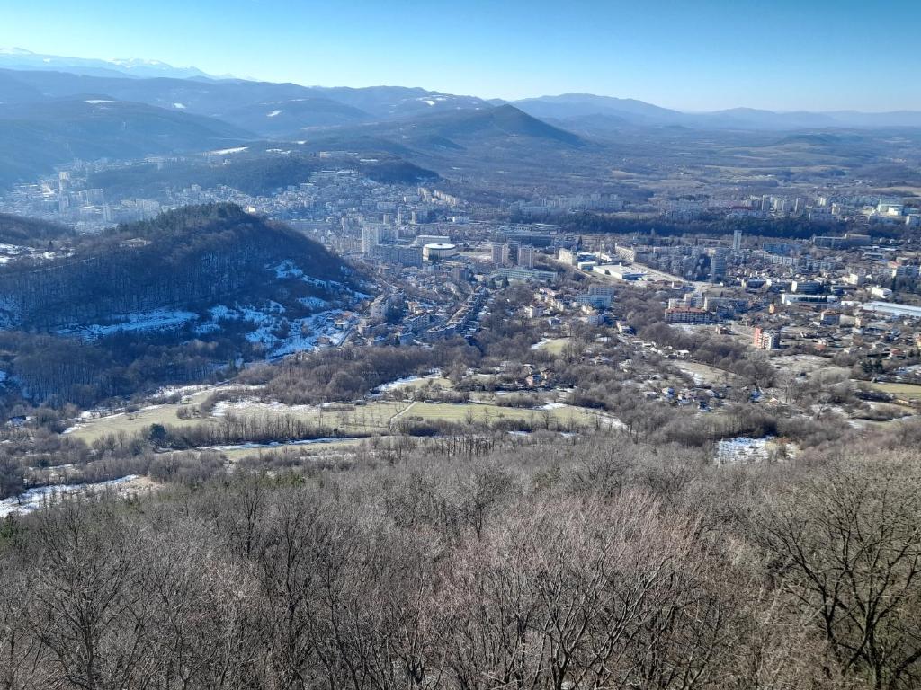 Nespecifikovaný výhled na hory nebo výhled na hory při pohledu z bed and breakfast