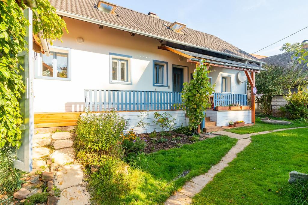 Zahrada ubytování Oplanská chalupa