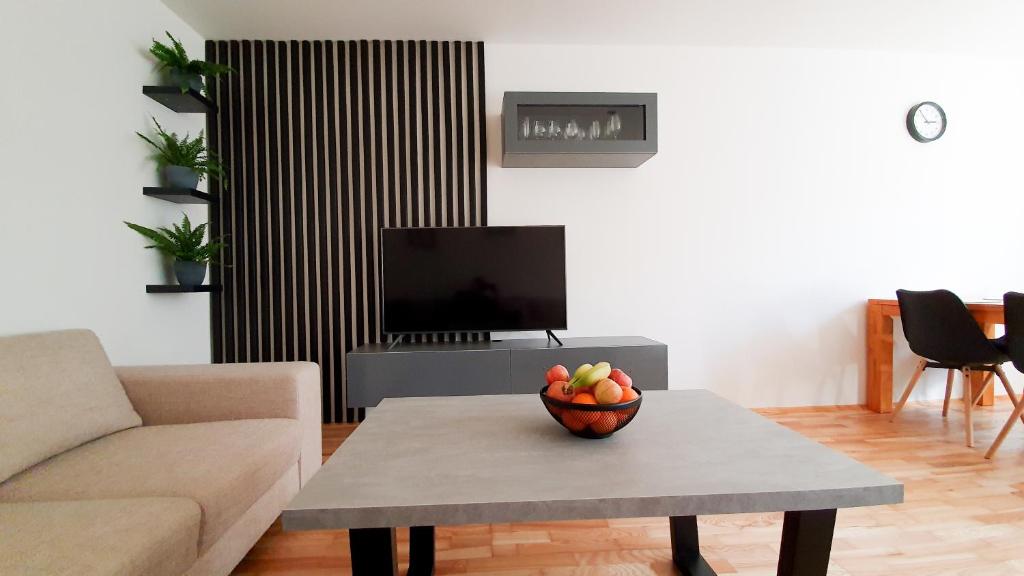 Posezení v ubytování Apartmán Love Bojnice