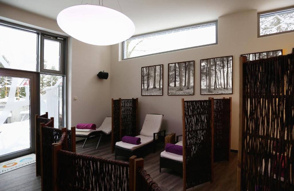 Istumisnurk majutusasutuses Konsum Gästehaus Quisisana - Oberhof