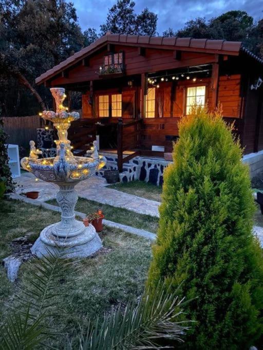 Zahrada ubytování Desconexión y paz, cabaña en la sierra