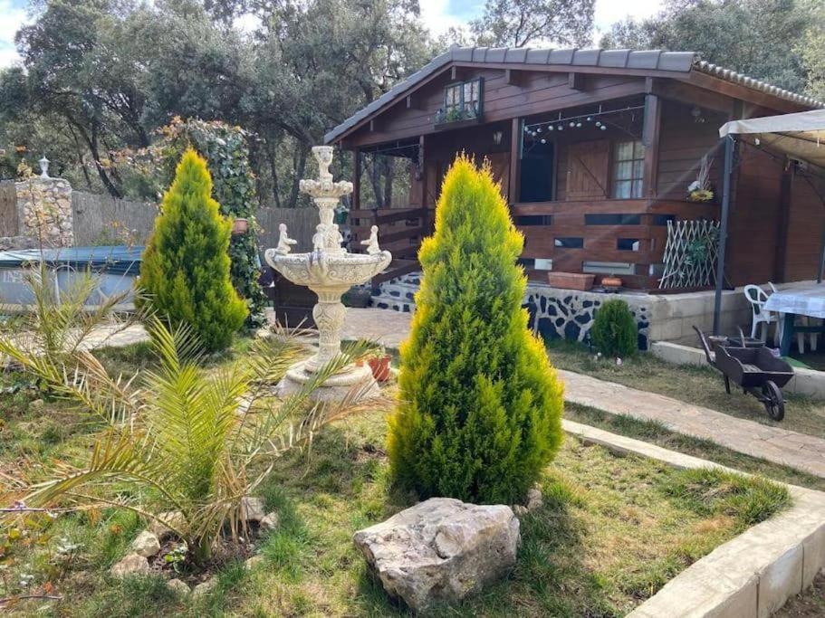 Zahrada ubytování Desconexión y paz, cabaña en la sierra