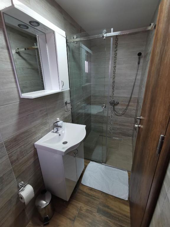 Vannituba majutusasutuses Sobe i Apartmani Casa Mia