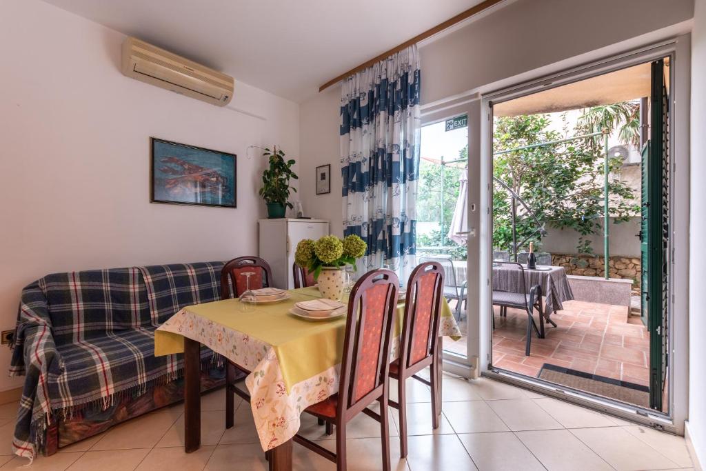 Posezení v ubytování Apartments Zdena