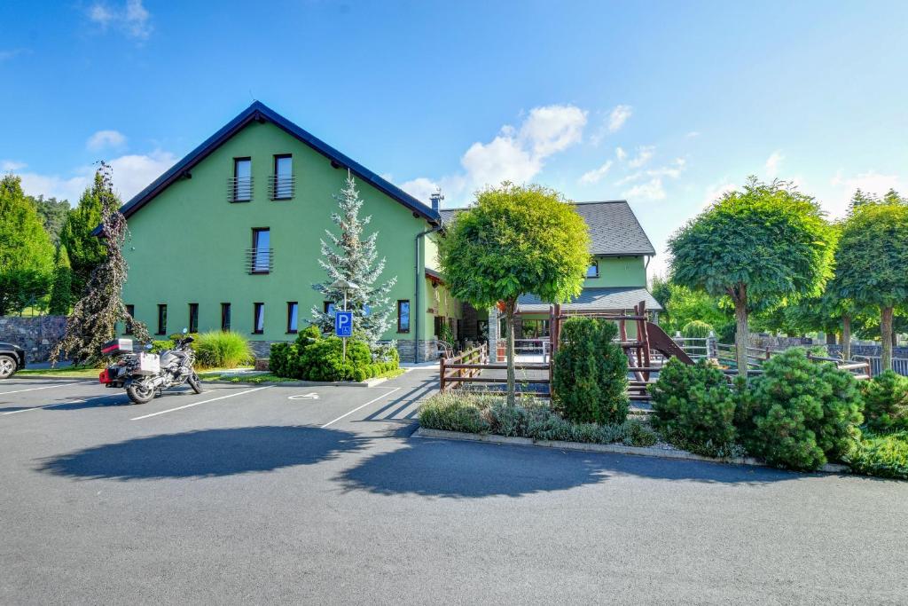 Zahrada ubytování Hotel Hermes