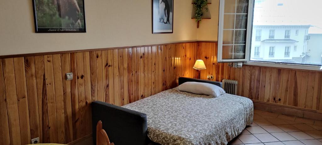 Posteľ alebo postele v izbe v ubytovaní Estudio Edificio Salvia zona remontes