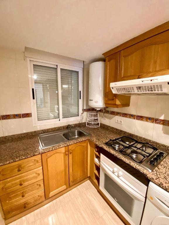 Kuchyň nebo kuchyňský kout v ubytování Oropesa del mar - Acapulco IV - 2º REF 022