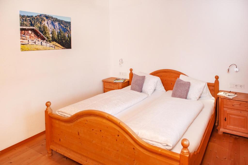 Posteľ alebo postele v izbe v ubytovaní Ferienwohnung Döttlinger