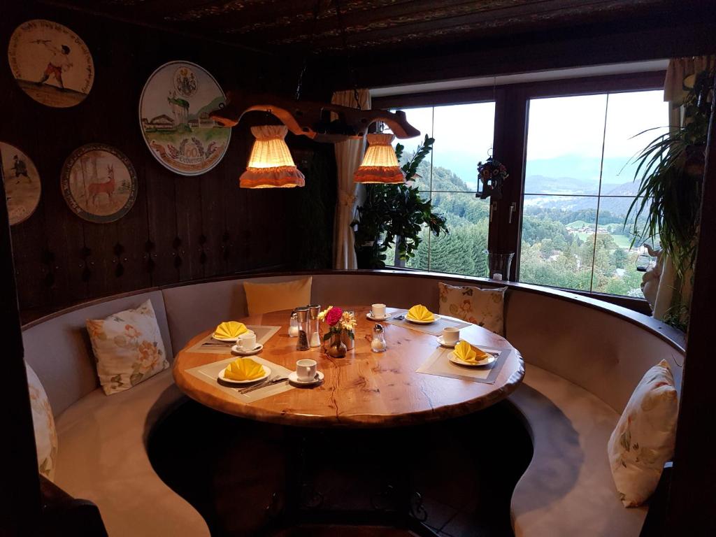 Posezení v ubytování Alpenhotel Denninglehen