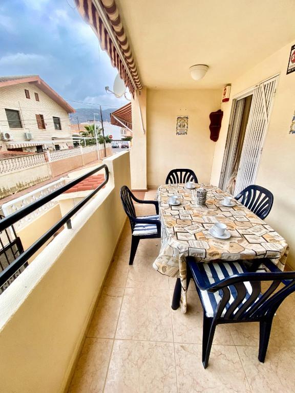 Balkón nebo terasa v ubytování RESIDENCIAL PORTOFINO V OROPESA REF 001