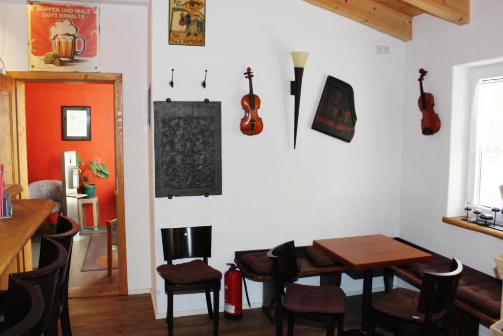Posezení v ubytování Landhotel zum Böhm