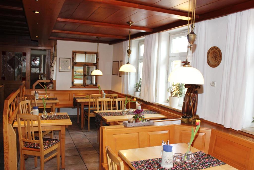 Posezení v ubytování Landhotel zum Böhm