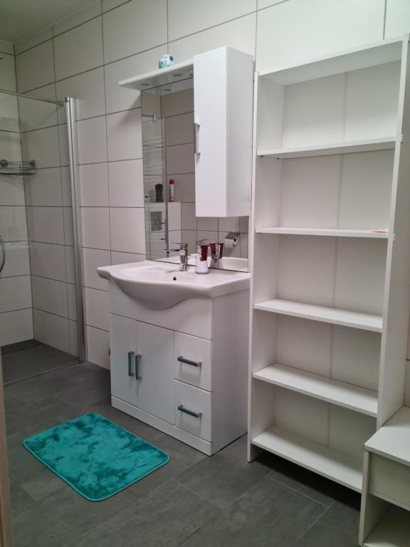 Kúpeľňa v ubytovaní Beutlich's Wörtherseeappartements