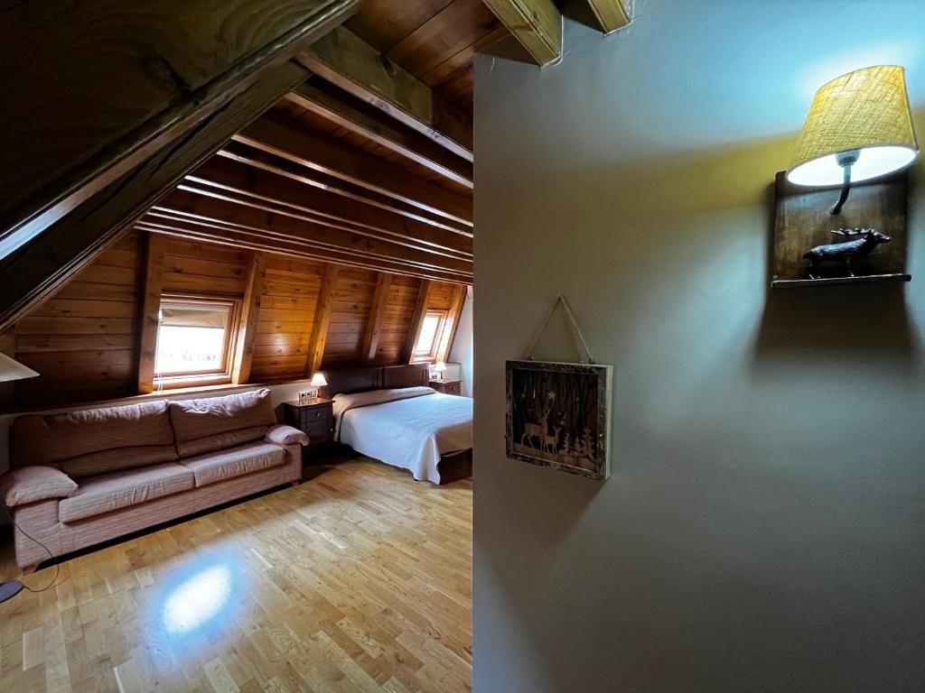 Posezení v ubytování Hotel Ço De Pierra