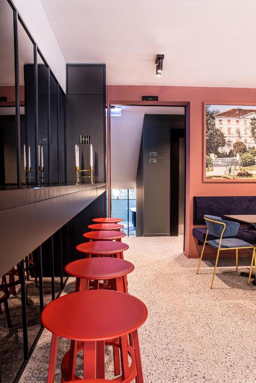 Predel za sedenje v nastanitvi Hotel Čad