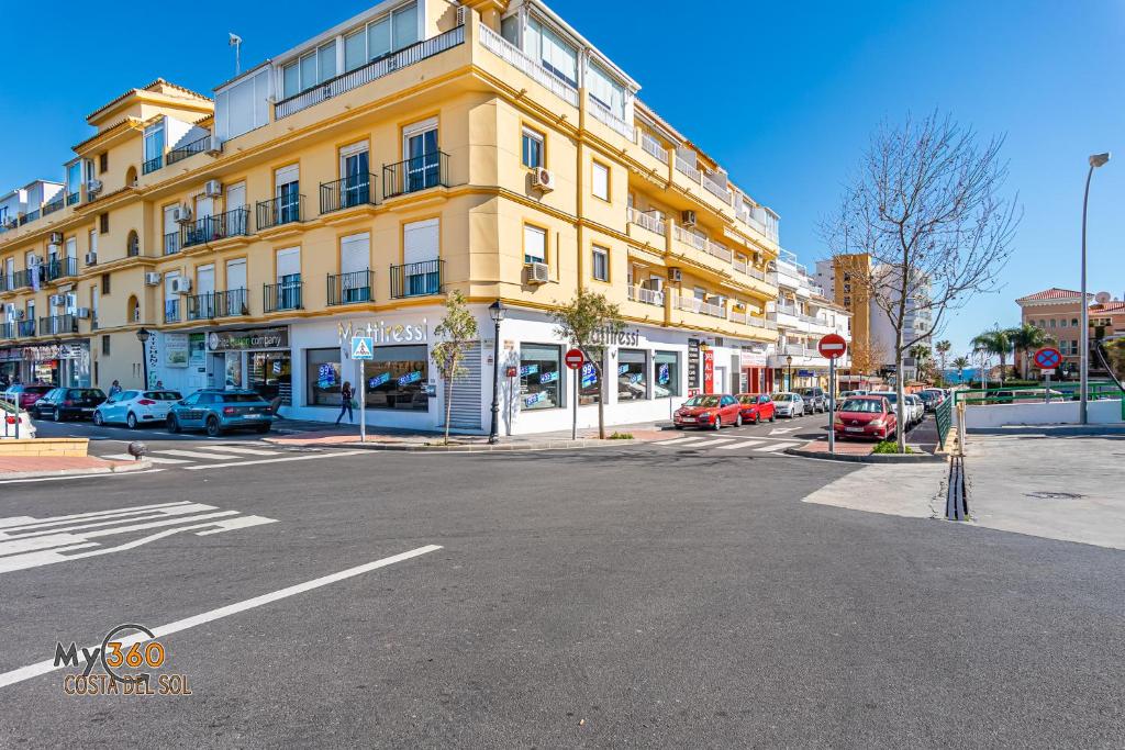 Budynek, w którym mieści się apartament