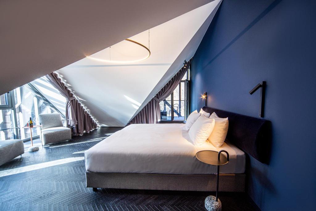 Postelja oz. postelje v sobi nastanitve Hotel Čad