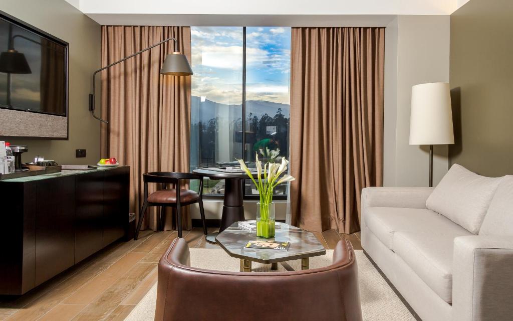 Posezení v ubytování Eb Hotel By Eurobuilding Quito Airport