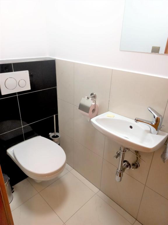 Kúpeľňa v ubytovaní Apartments Peter