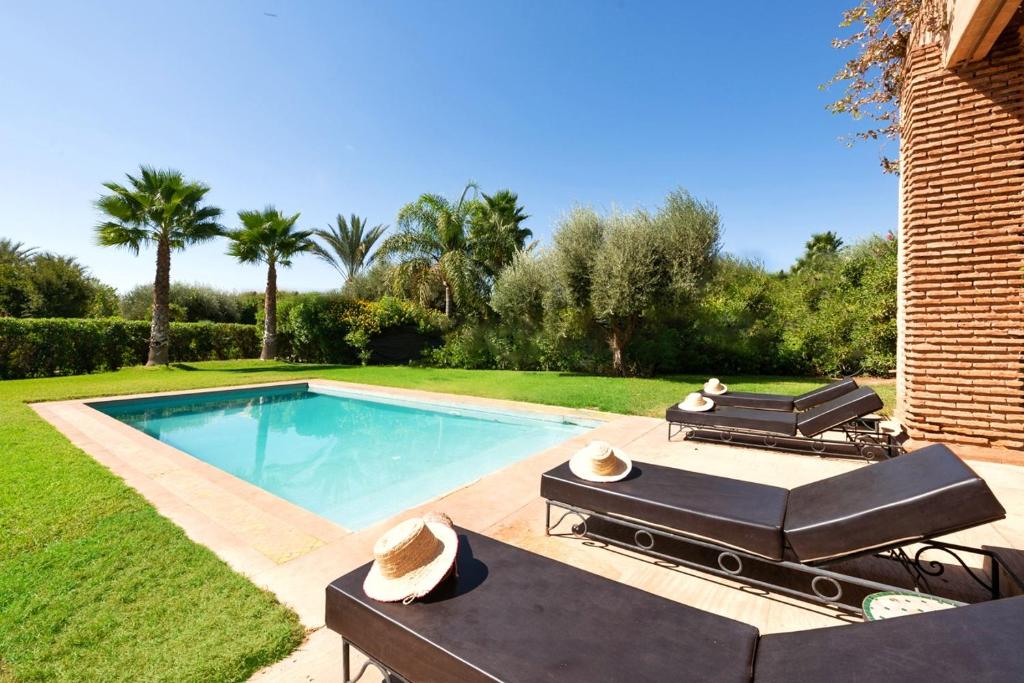 Villa Selma avec piscine chauffée, Marrakech – Tarifs 2024