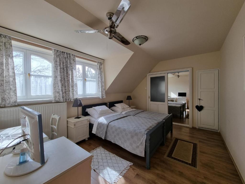Postel nebo postele na pokoji v ubytování BB Boutique Hotel