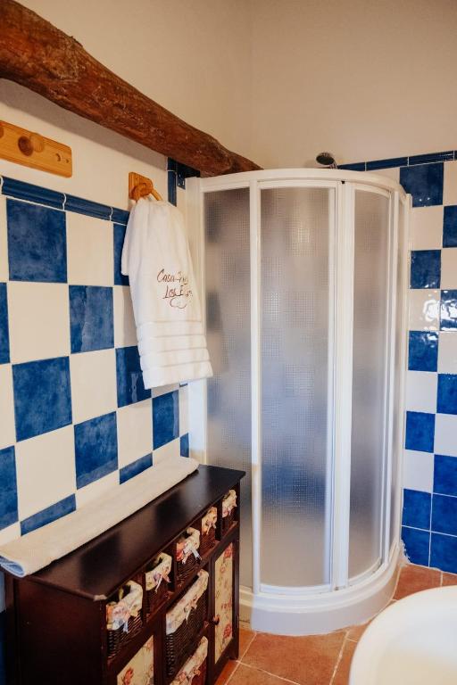 Koupelna v ubytování Casa Rural los Enebros