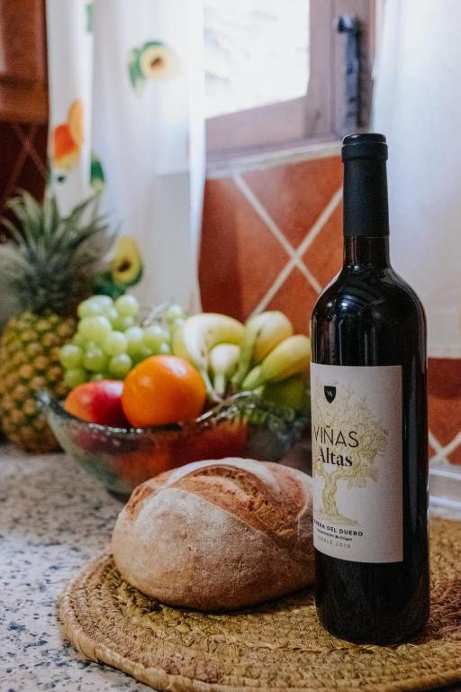 Nápoje v ubytování Casa Rural los Enebros