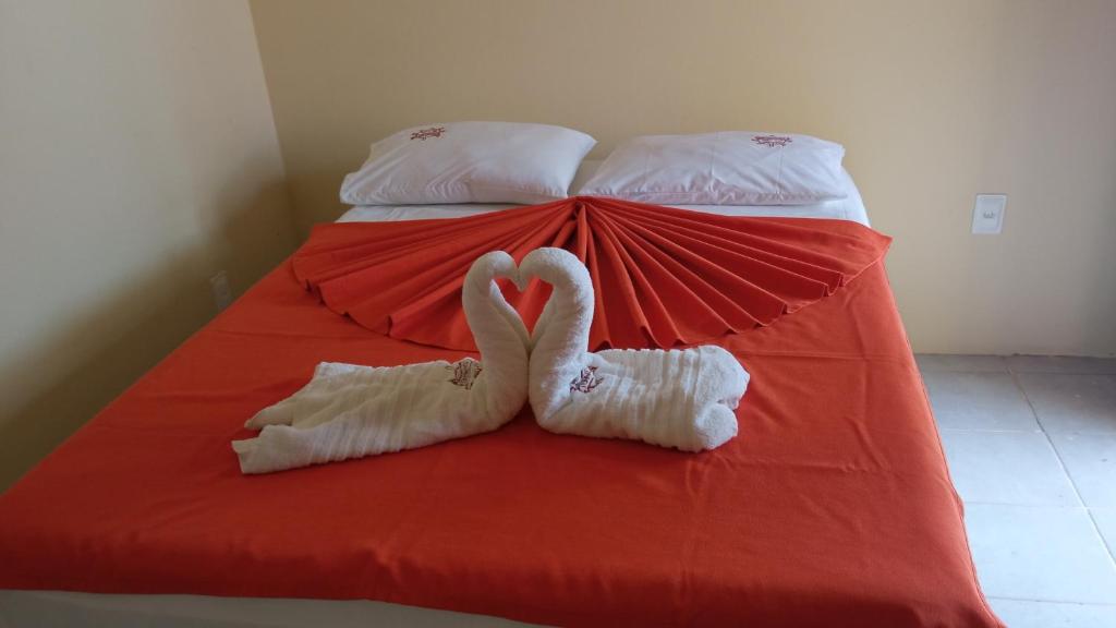 Postel nebo postele na pokoji v ubytování POUSADA CANEDO