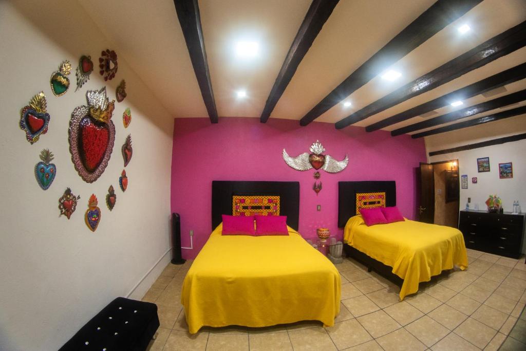 Posada de la Virgen - Chambre Jumelle Avec Salle De Bain Privée
