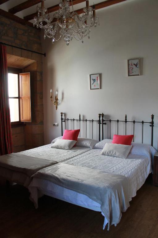 Cama o camas de una habitación en EL REAL DE SIOTA