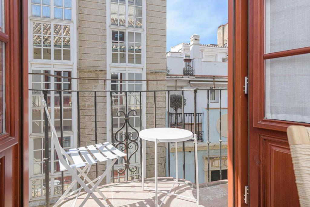 Balkón alebo terasa v ubytovaní Mirador de San Juan Suites in Malaga by Solaga Holiday Homes