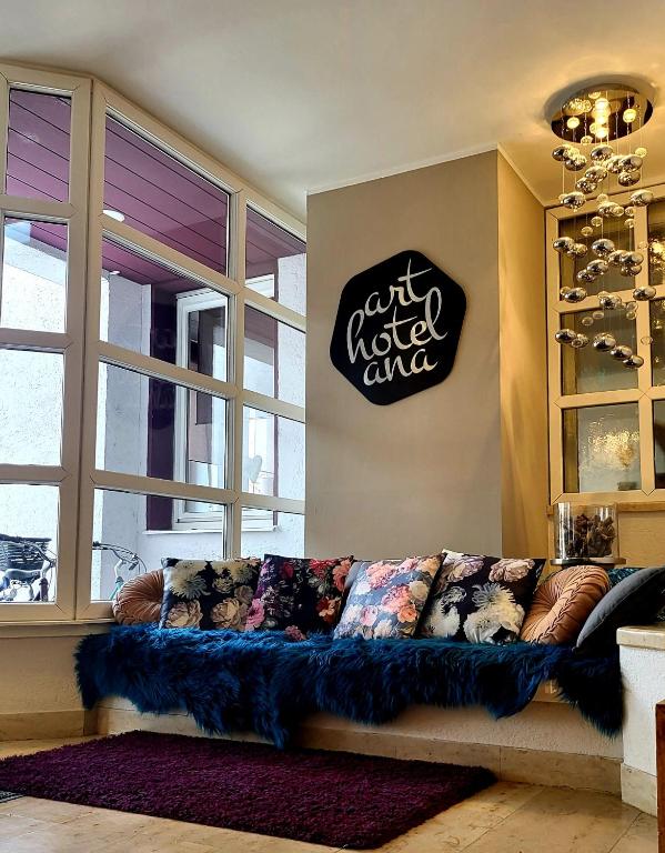 Posezení v ubytování Arthotel ANA Style Augsburg