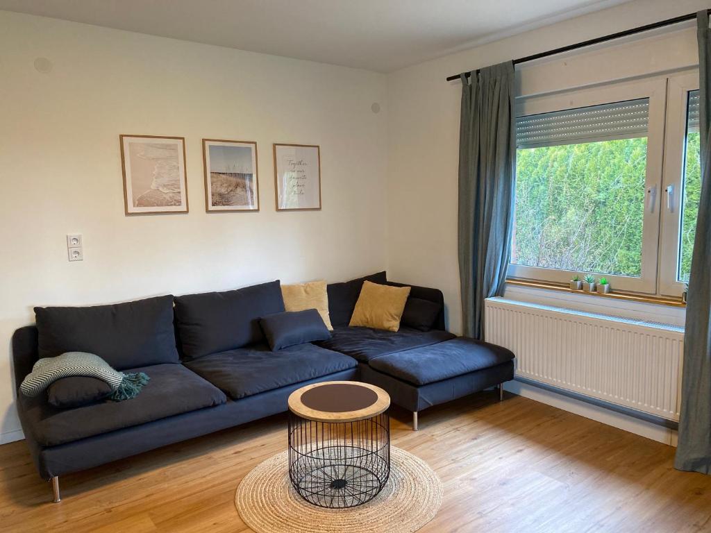 Posezení v ubytování Ferienhaus Sieglinde mit Deichblick
