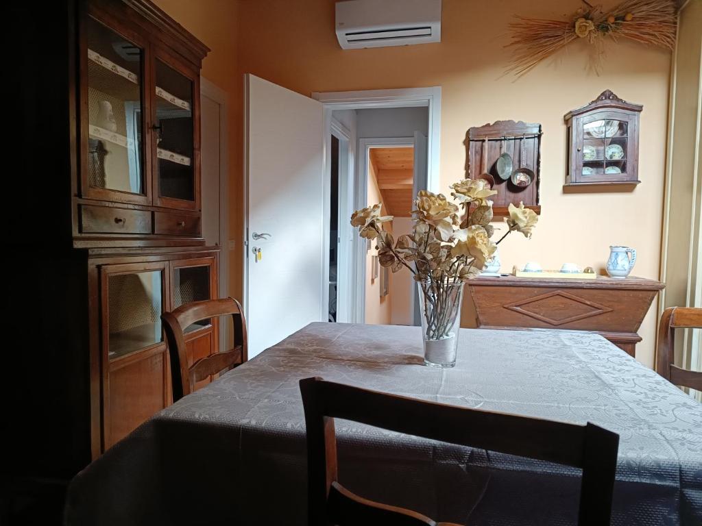 Postel nebo postele na pokoji v ubytování Alloggio Alla Collina