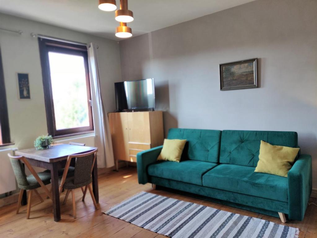 Posezení v ubytování Nostalgie Apartment Weimar