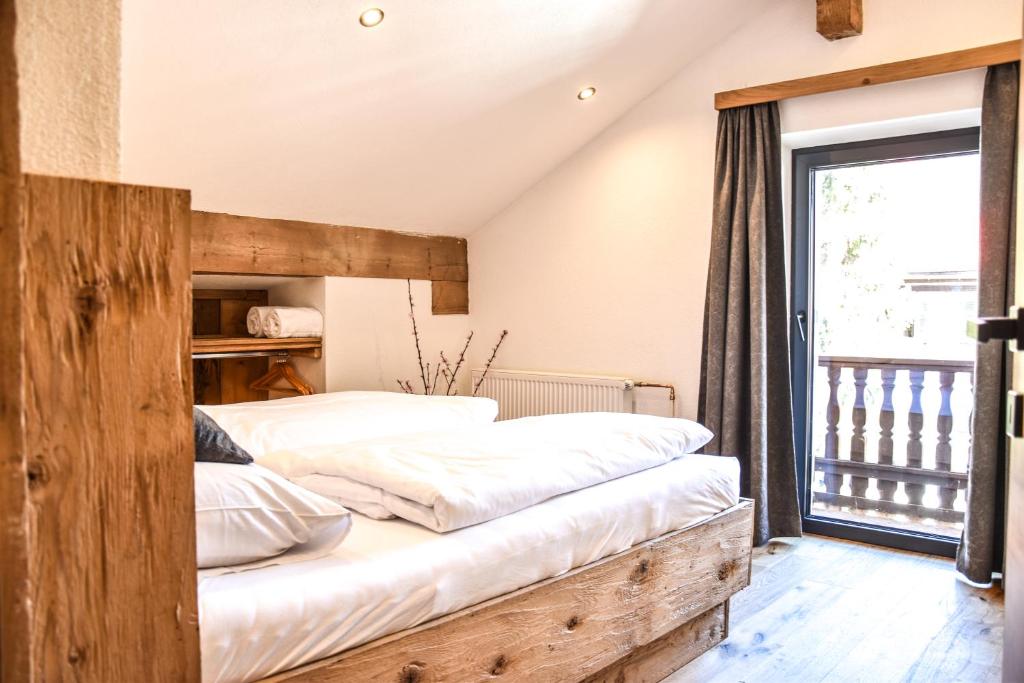 Posteľ alebo postele v izbe v ubytovaní LUXX Lodges - Holzgau - Lechtal - Arlberg