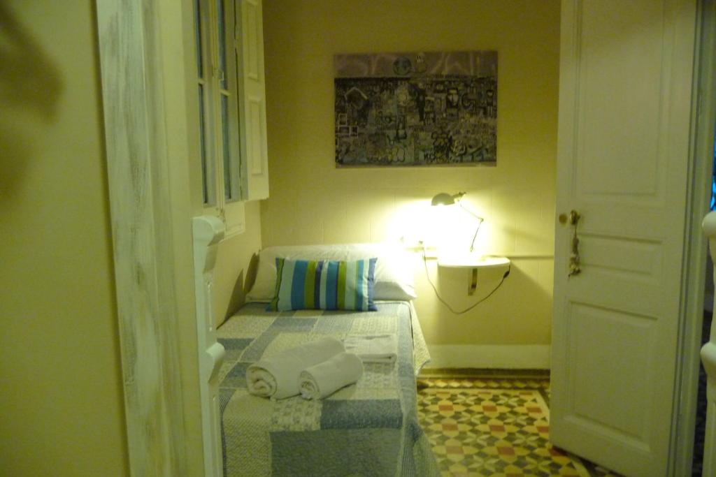 Posteľ alebo postele v izbe v ubytovaní Casa del Mediterraneo