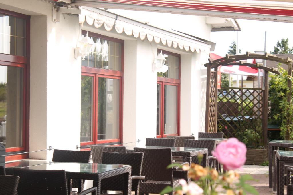 Restaurace v ubytování Strand-Hotel Lobbe