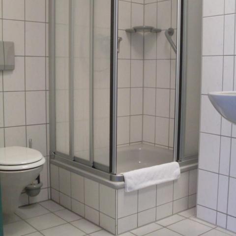 Koupelna v ubytování Businesshotel & Appartements Stuttgart-Vaihingen