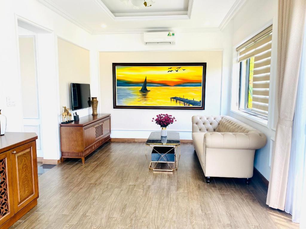 TV a/nebo společenská místnost v ubytování Glory Resort