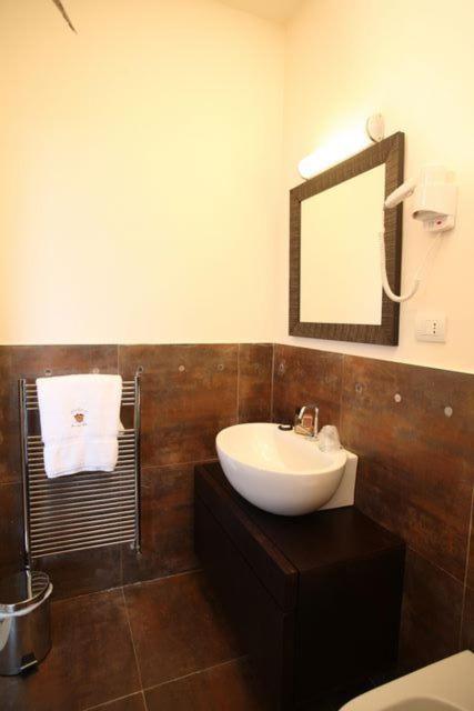 Koupelna v ubytování Hotel Palace 4S