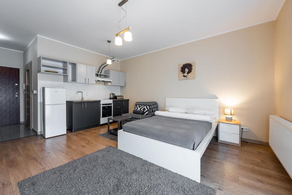 Apartamenty Tespis - Francuska Atal Park - 带露台的经济工作室公寓-Francuska 94A/2
