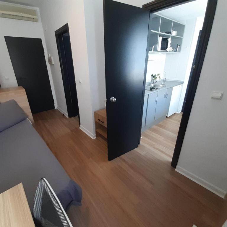 Kuchyň nebo kuchyňský kout v ubytování Micampus Málaga Student Residence