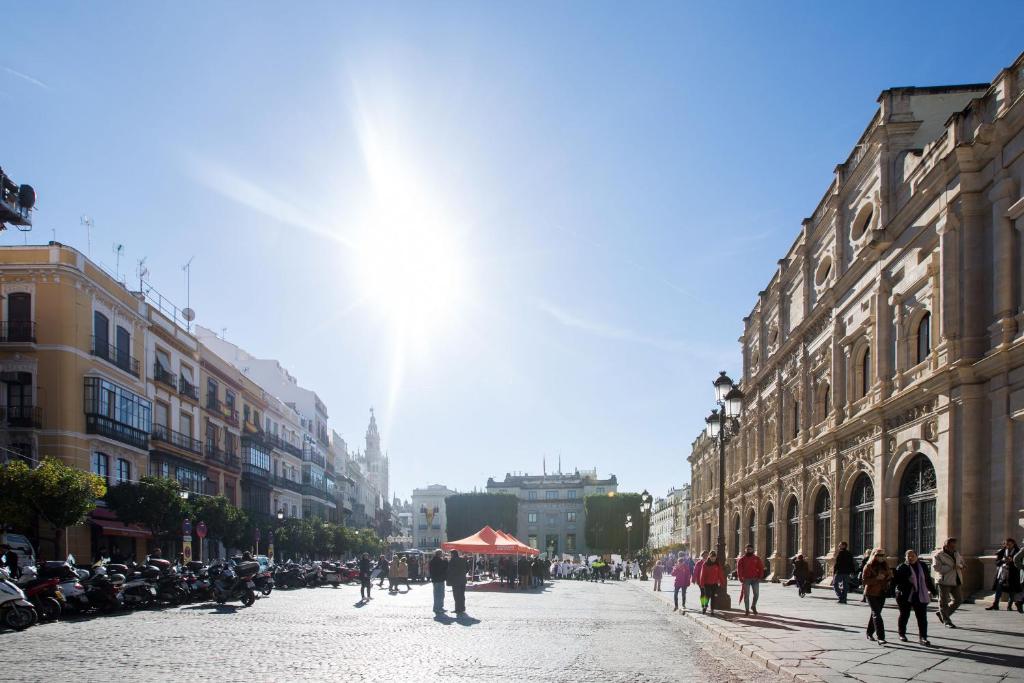 Fotografia z galérie ubytovania O'Donnell Place, ático en el centro de Sevilla v destinácii Seville
