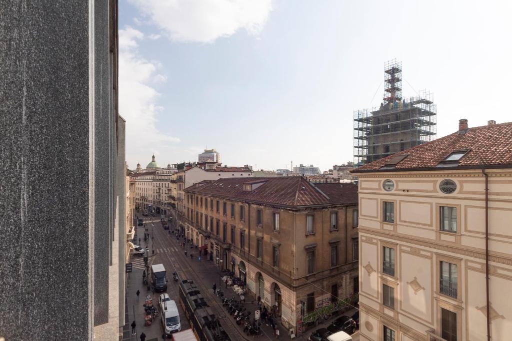 A general view of Milánó or a view of the city taken from Az apartmant