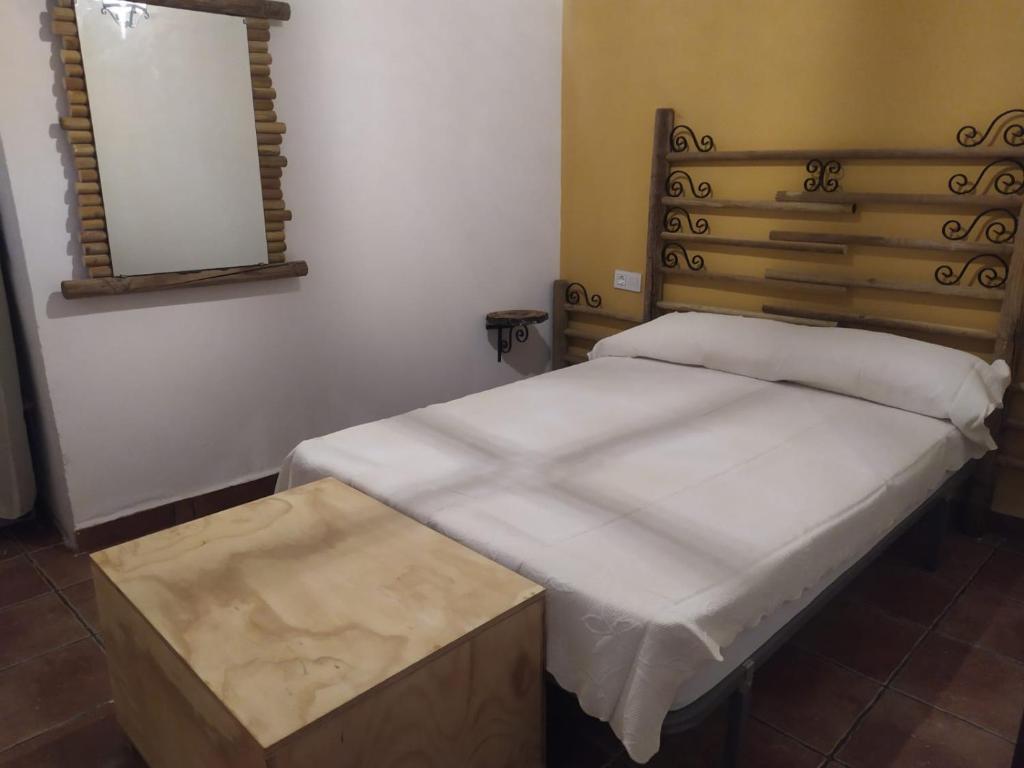Posteľ alebo postele v izbe v ubytovaní Hacienda las zabalas